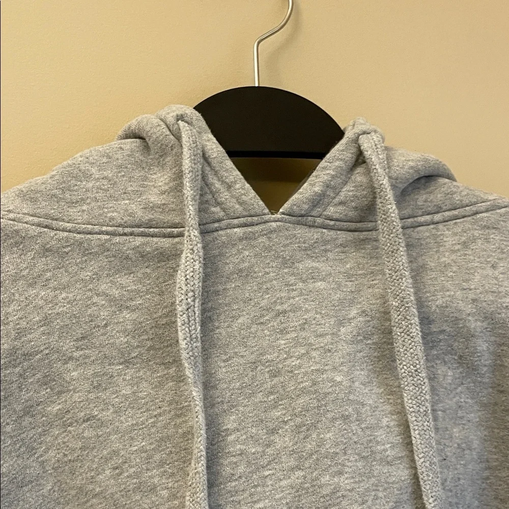 Oak & Fort Women's Cropped Cotton Hoodie Size S - Picture 3 of 6